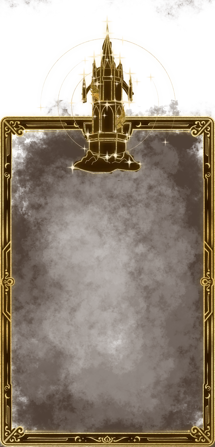 burning tower tarrot card image